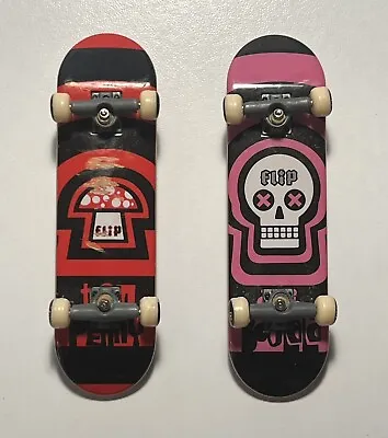 Vintage Tech Deck Skateboards Flip Red Mushroom Penny Pink Skull Boolala • $17.99