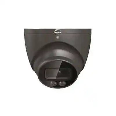 Qvis EAGLE-5COL-TUR-FG 5MP Fixed Lens Starlight HDCVI Turret Camera (Grey) • £38.61