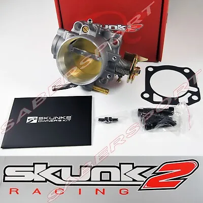 Skunk2 70mm Alpha Series Throttle Body For Honda B / D / F /H Series Engine M/T • $125.99