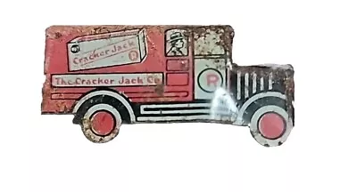 1920s Cracker Jack Angelus Marshmallow Tin Toy Delivery Truck • $3