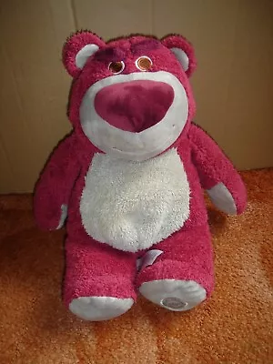 Disney Store 16”Sitting Toy Story Lotso Bear Strawberry Scented Soft Plush Toy  • £11.99