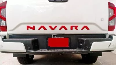 Red Logo Tailgate Emblem Decal 3D For Nissan Navara Pro-4X 2021 2022 Pick Up 4x4 • $96.07