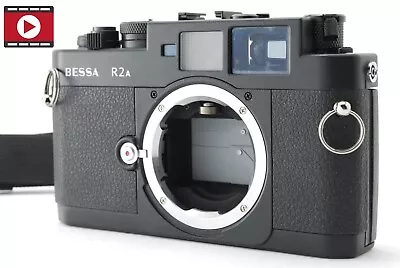 ▶️[N MINT] Voigtlander Bessa R2A 35mm Black Rangefinder Film Camera From Japan • $1299.99