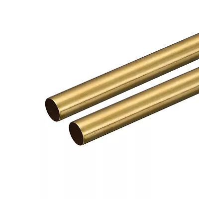 Brass Round Tube 10mm OD 0.2mm Wall Thickness 250mm Length Pipe Tubing 2 Pcs • $8.66