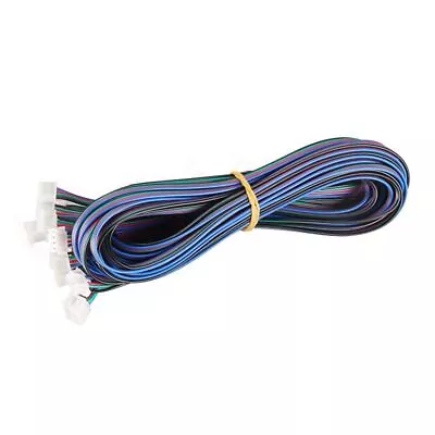 Stepper Motor Cables 1.5M/4.9ft Tinned Copper Wire For Nema 17 Stepper Motor • £11.81