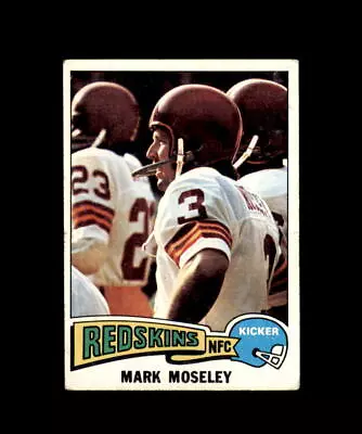 1975 Topps Football Card Washington Redskins #364 Mark Moseley • $1.99