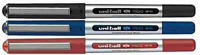 Uni-ball EYE MICRO UB-150 MIXED PACK OF 3 [1 X Black 1 X 1 Count (Pack Of 3)  • £5.78