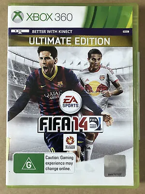 2661 Fifa 14 Ultimate Edition PAL Xbox 360 Complete + Free Post • $5.83