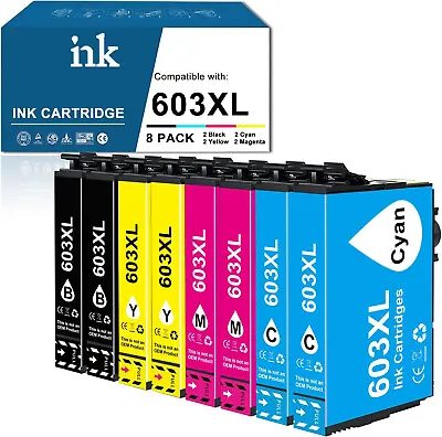 603 XL Ink Cartridge For Epson XP2105 XP3105 XP4105 XP2100 XP3100 XP4100 WF-2835 • £6.01