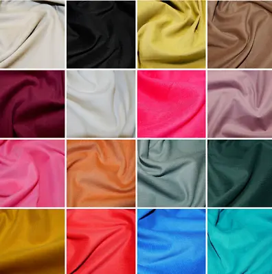 Plain 21 Wale Fabric Corduroy Babycord Needlecord 100% Cotton Fabric • £10.49