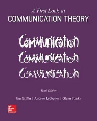 A First Look At Communication Theory 10e • $126.03