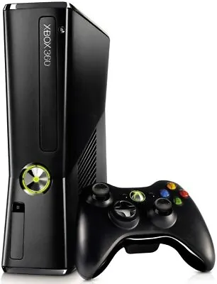 Microsoft Xbox 360 Slim - 250Gb Black Console (PAL) Fast And FREE Delivery • £89.99