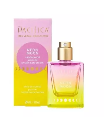 New 1 Fl Oz Pacifica Neon Moon 100% Vegan Spray Perfume Sandalwood • $19