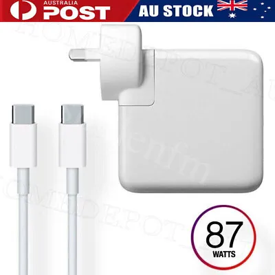 87W USB C Fast Charger Power Adapter Compatible With Mac Book Pro  Usb C Laptop • $10.73