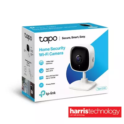 $48.95 • Buy TP-Link Tapo C100 Home Security Wi-Fi Camera