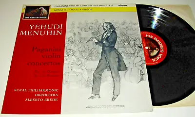 HMV ASD 440 S/C *PAGANINI* Violin Concertos 1 & 2 *MENUHIN* *EREDE* • £9.99