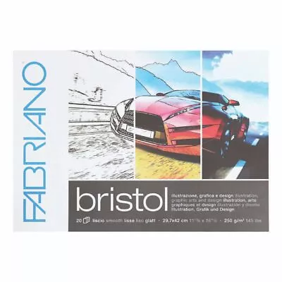 NEW Fabriano Bristol 250 Gsm Paper Pad By Spotlight • $13.80