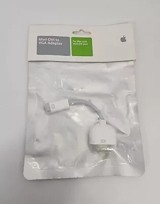 Renewed Apple Video Adapter Mini-DVI To VGA M9320G/A • $11.49