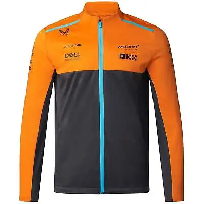 McLaren F1 Men's 2023 Team Softshell Jacket- Phantom • $99.99