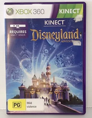 Disneyland Adventures - Disney Xbox 360 Kinect Game Rated PG 2011 2 Player • $19