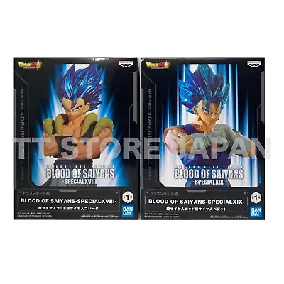 Dragon Ball Super Saiyan God Gogeta Vegito Figure Set Blood Of Saiyans Special • $43.98