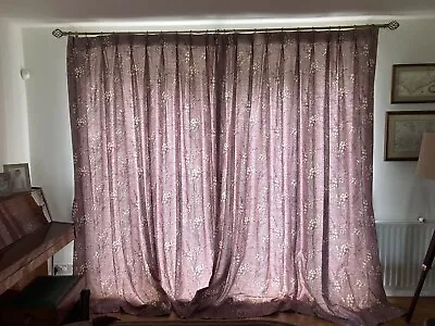 Laura Ashley Pinch Pleat Curtains • £75