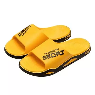 2024 Thick-sol1d Slippers Men's Outer Wear Trend Non-slip Outdoor Beach Sandals • $13.99