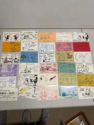 QSL Radio Cards Lot Of 30 Lot # 27 • $6.75