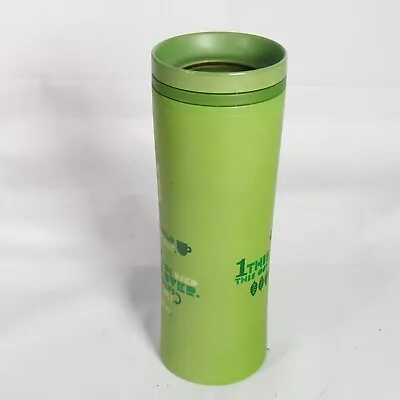 Starbucks 2010 THIS ONE CUP Green ECO Travel Coffee Cup Tumbler • $10