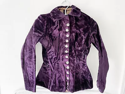 Antique Crushed Velvet Women's Jacket • $139