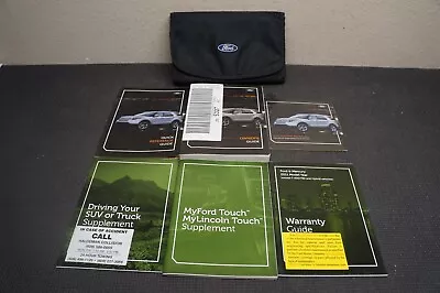 2011 Ford Explorer Owners Manual With Case My Touch Literature Free Shipping • $29.99