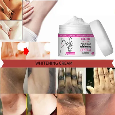 $10.95 • Buy Dark Skin Permanent Whitening Cream Full Body Bleaching Lightening Brightening