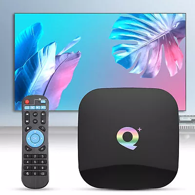 Q PLUS Set-top Box Reliable Long Service Life HD-compatible 4GB+64GB WiFi 4K H6 • $95.61