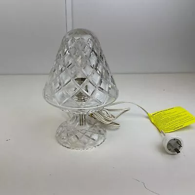 Vintage Crystal Lamp - Untested Read Description (H3) S#565 • $7.50