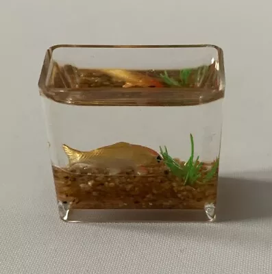 Dolls House Miniature 1/12th Scale Fish Tank Ornament SK059 • $8.70