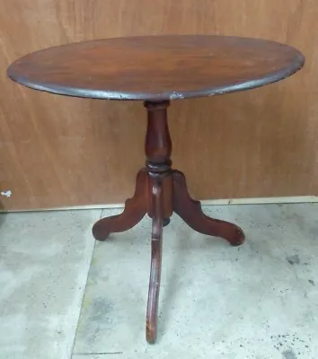 $149 • Buy Antique Timber Wine Table  Wooden Side Table