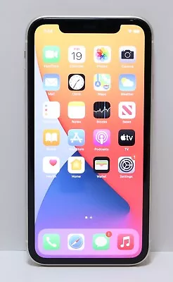 Apple IPhone 11 256GB (T-Mobile) 6.1  MH9D3LL/A White READ LISTING • $149.99