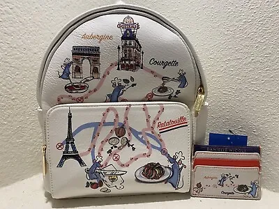 Danielle Nicole Disney Pixar Ratatouille Map Mini Backpack With Card Wallet • $120