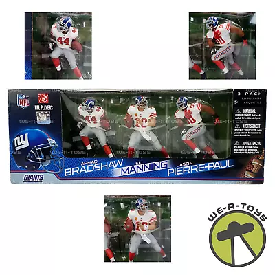 NFL NY Giants Bradshaw Manning & Pierre-Paul 3-Pack 2012 McFarlane #4305 NRFB • $69.95