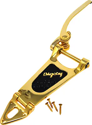 BIGSBY® TAILPIECE B6 Vibrato 0495-B6GLH W/CARTON Left-Hand Gold - New • $239.99