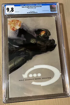 Halo Graphic Novel Preview CGC 9.8 First Master Chief 2006 • £402.13