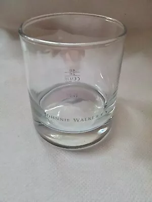 Johnnie Walker Striding Man Black Label Tapered  Round Tumbler Glasses • $9.95