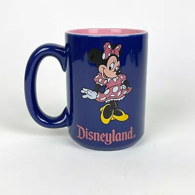 Disneyland Minnie Mouse Purple & Pink 14 Fl. Oz. Ceramic Coffee Tea Mug Cup • $6.99