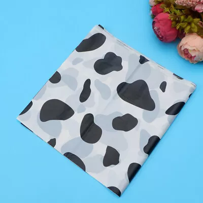  2 Pcs Rectangle Table Cloth Cow Print Tablecloths Disposable • £12.19