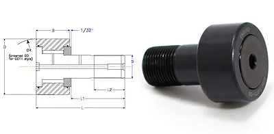 CFH34SB W/ Nut  Cam Follower Bearing Heavy Stud HD McGill CFH34SB Enduro Brand • $23.15