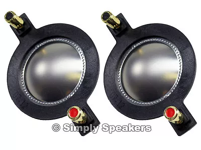 Mackie S-215 S-225 S215 S225 Diaphragm Tweeter Horn Driver SS Audio Part  2 Pack • $49.50