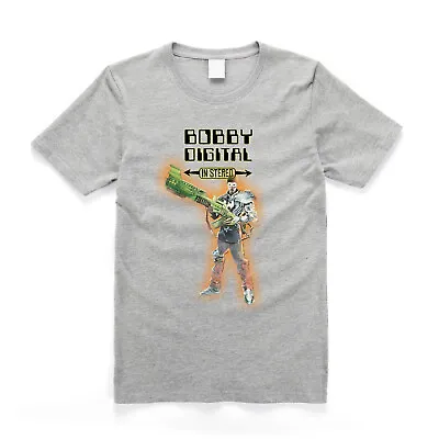 Rza Bobby Digital Old School Hip Hop T Shirt Grey • £18.49