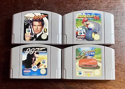 Nintendo 64 Games Lot Of 4 • $110