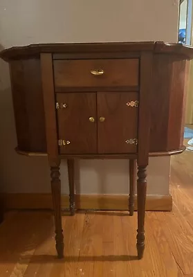 Vintage/antique Mahogany Martha Washington-style Sewing Cabinet • $250