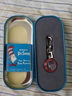 Dr Seuss Cat In The Hat Pocket Watch New • $14.99